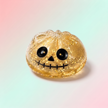Golden Halloween Skeleton Squishy