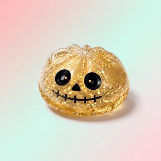 Squishy Squelette Doré d’Halloween