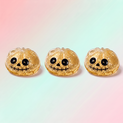 Golden Halloween Skeleton Squishy