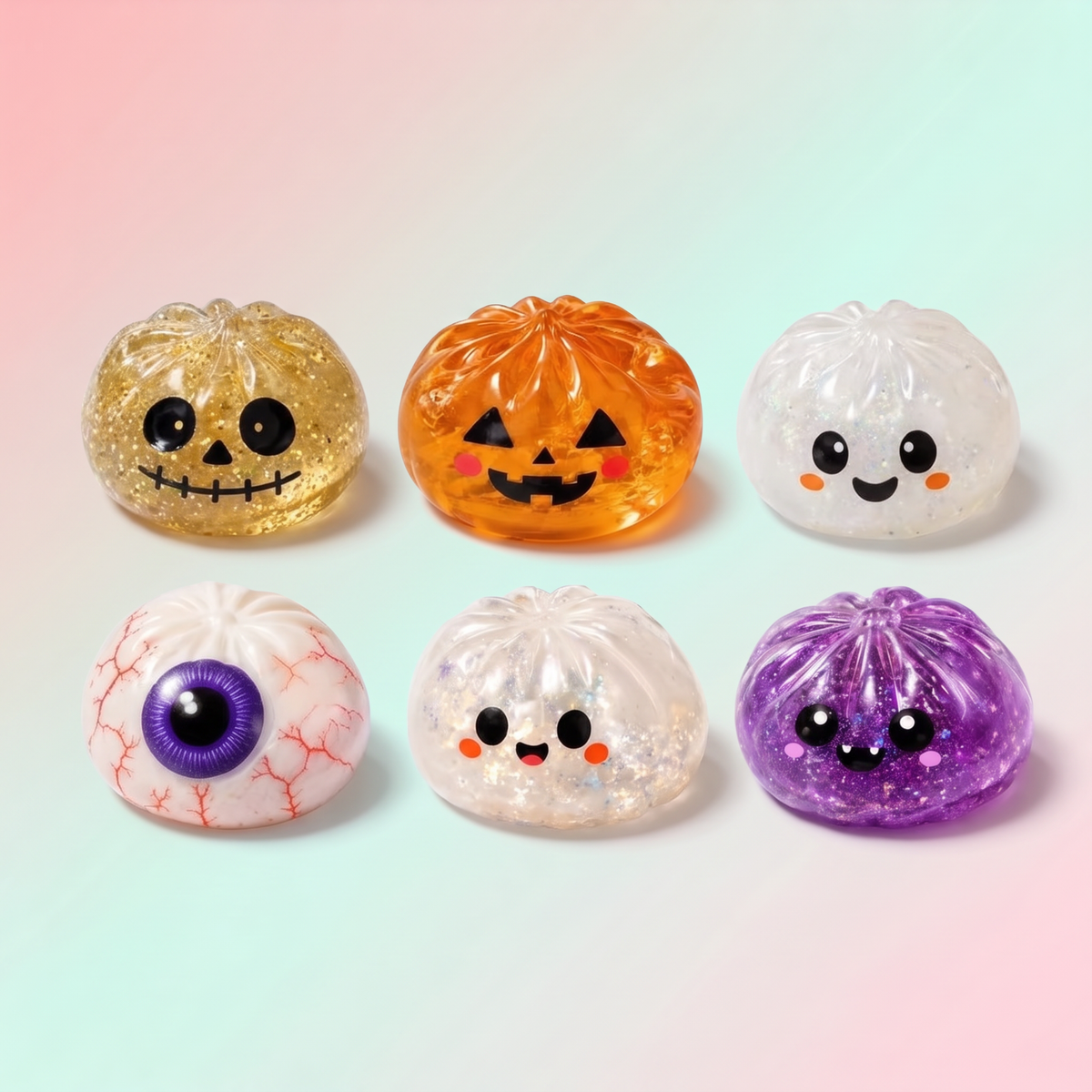 Halloween Dumpling Squishy Set of 5
