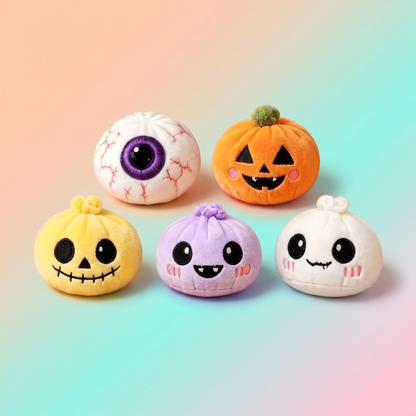 Spooky Cute Dumpling Squishy Set