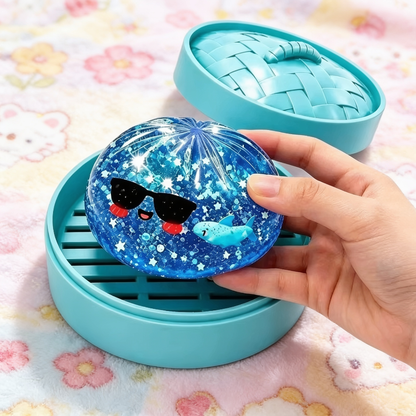 Squishy Bleu Pailleté