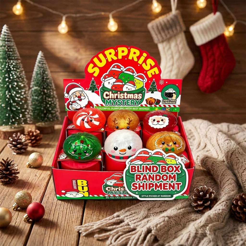 Christmas Dumpling Squishy Blind Box