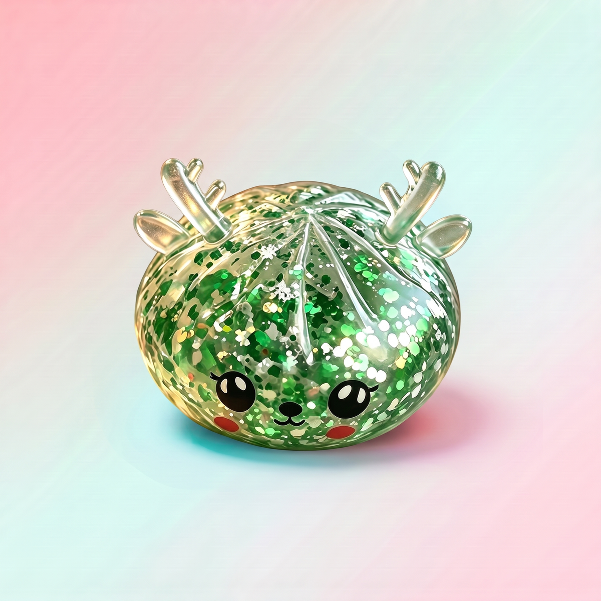 Christmas Glitter Squishy Toy