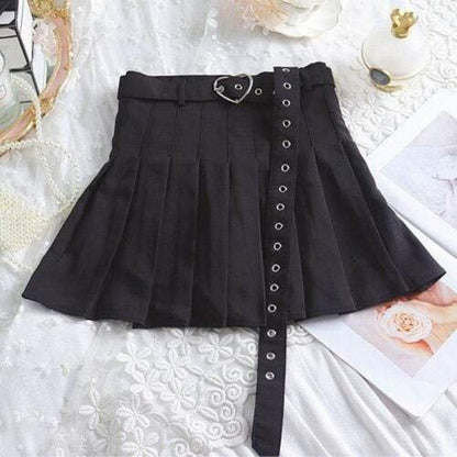 Charming Kawaii Pleated Skirt
