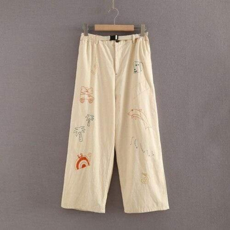 Kawaii Printed Trousers