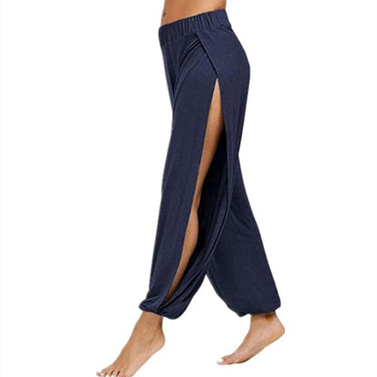 Pantalon japonais fendu