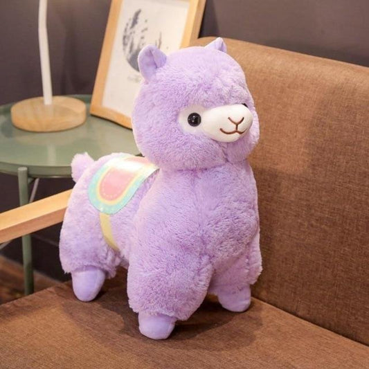 Kawaii Fluffy Llama Plush
