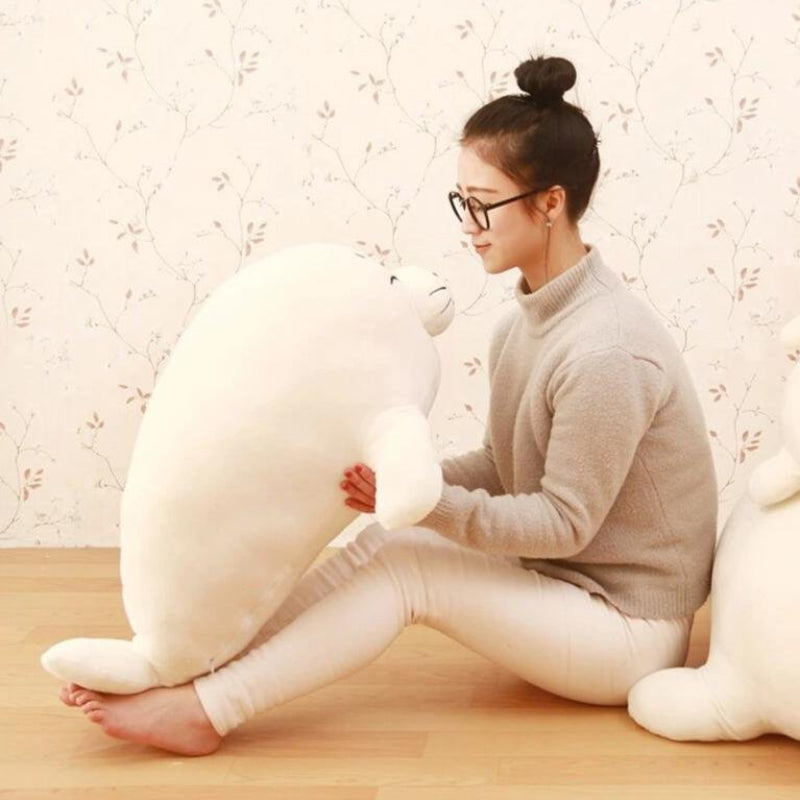 Peluche Kawaii Otarie Blanche
