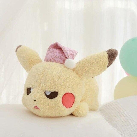 Peluche Kawaii Pikachu Couché