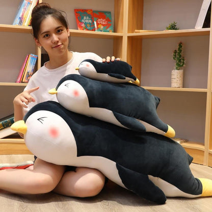 Peluche Kawaii Pingouin Noir