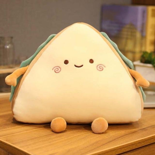 Peluche Kawaii Sandwich Triangle