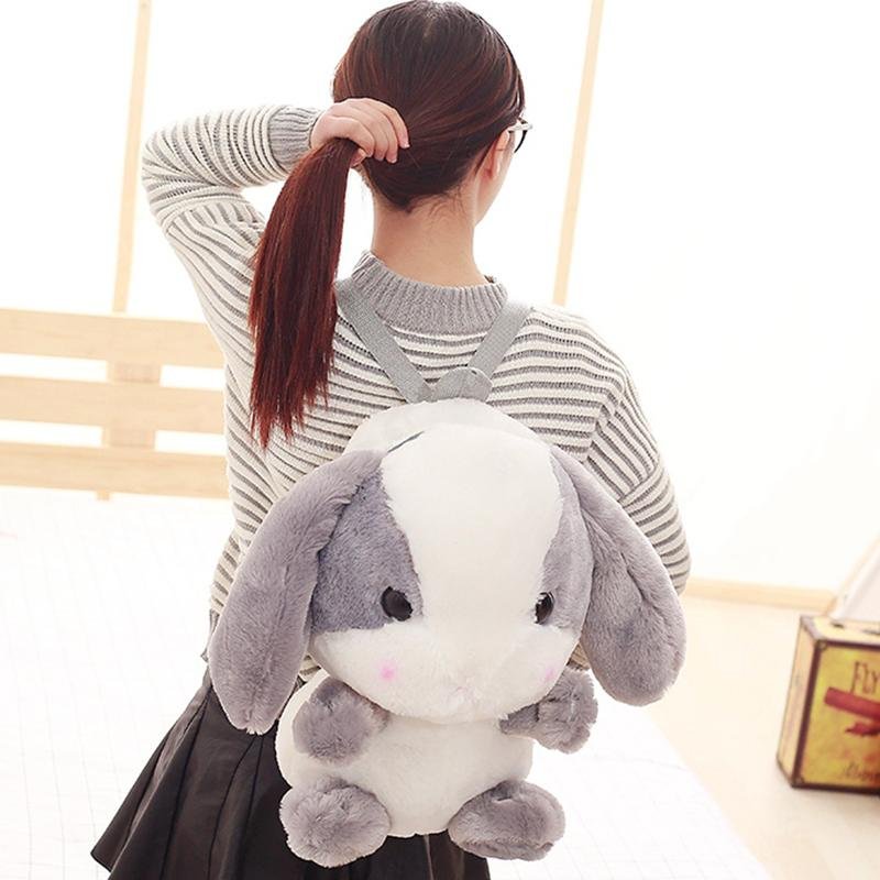 Peluche Sac à Dos Kawaii Lapin Géant