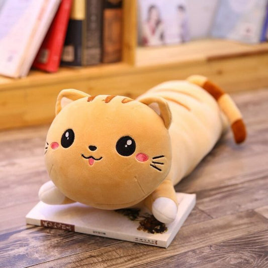 Cute Cat Pillow Stuffed Plushie