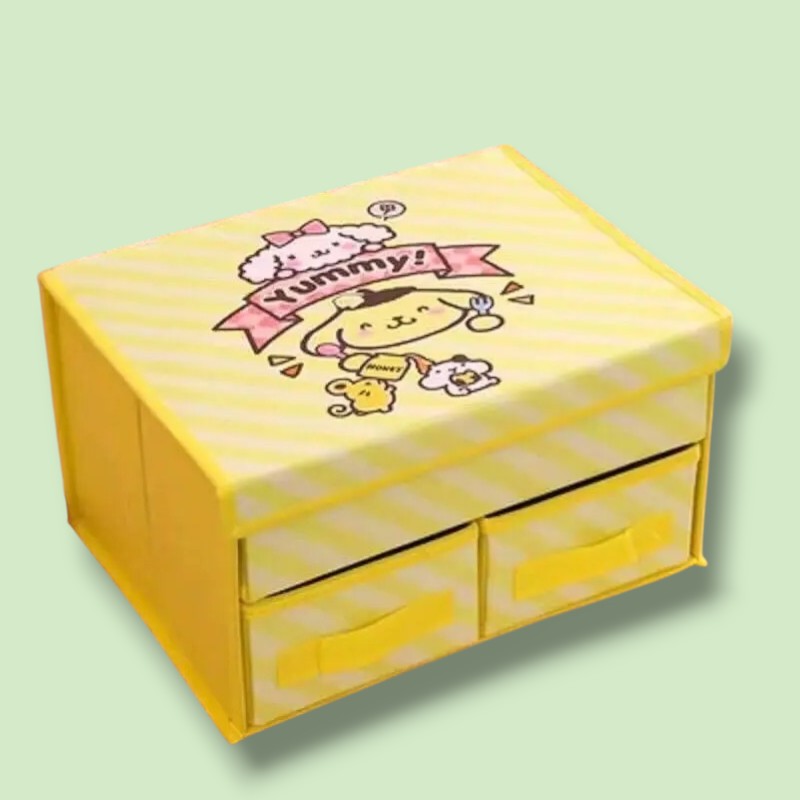 Kawaii Storage Box with Drawer