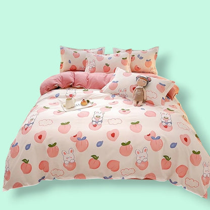 Kawaii Pink Bedding Set fo Girls