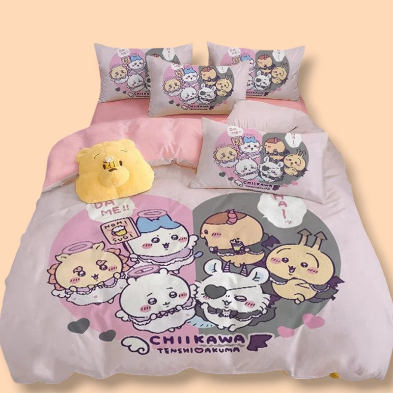 Kawaii Chiikawa Bedding Set