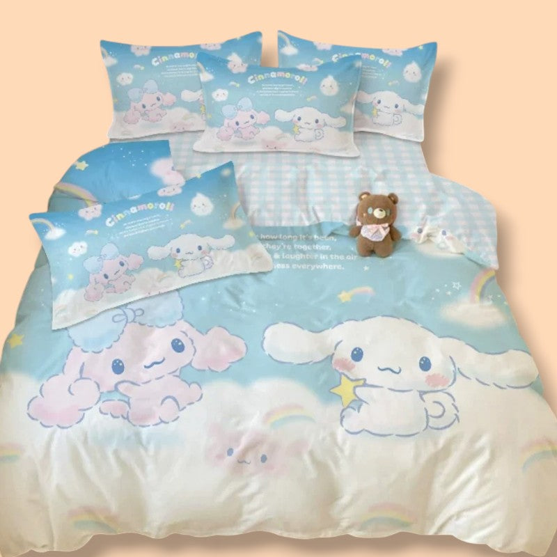 Kawaii Cinnamoroll Bedding Set