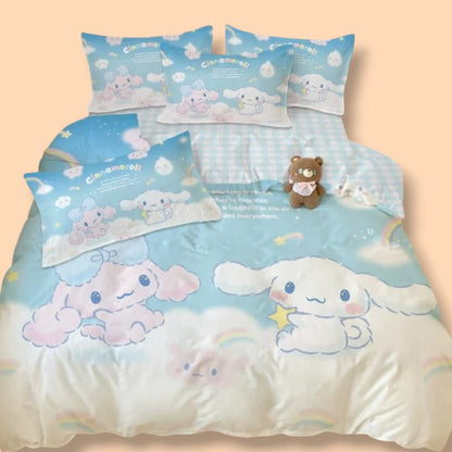 Kawaii Cinnamoroll Bedding Set