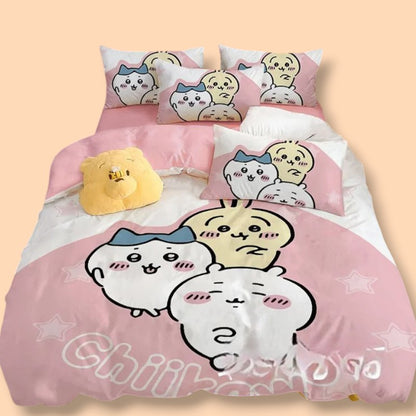 Kawaii Chiikawa Bedding Set