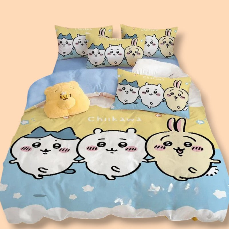Kawaii Chiikawa Bedding Set