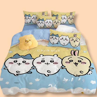 Kawaii Chiikawa Bedding Set