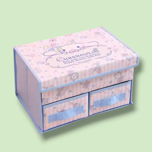 Kawaii Storage Box with Drawer