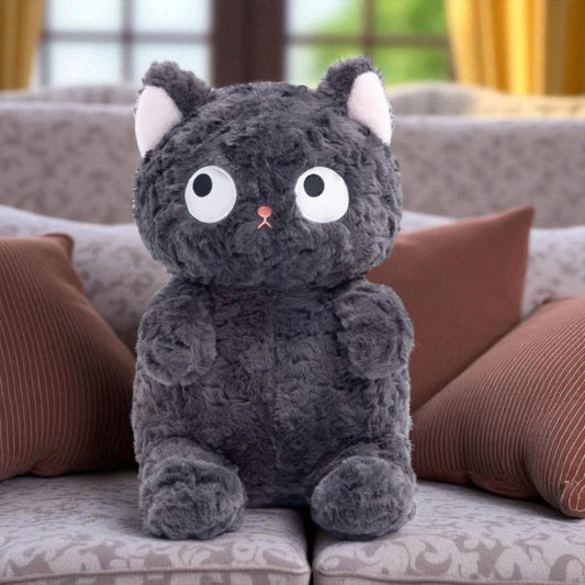 Peluche Chat Noir Kawaii