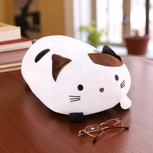 Soft Cat Plush Pillow Kawaii