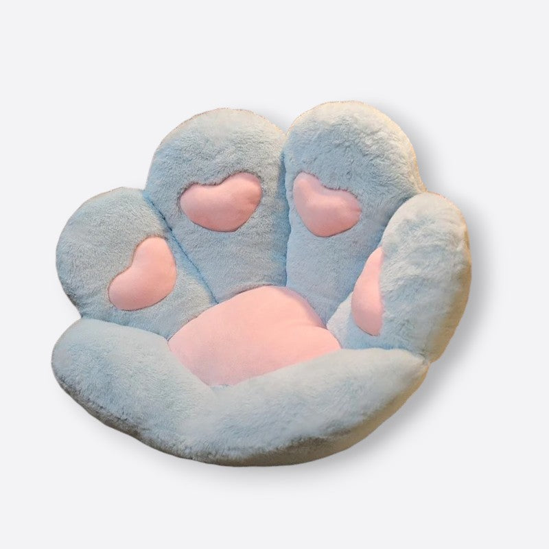 Kawaii Cat Paw Shaped Pillow Seat Cushion