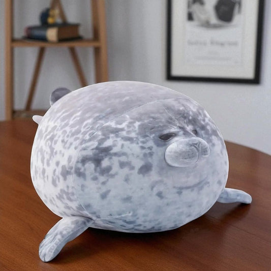 Chubby 3D Seal Plush